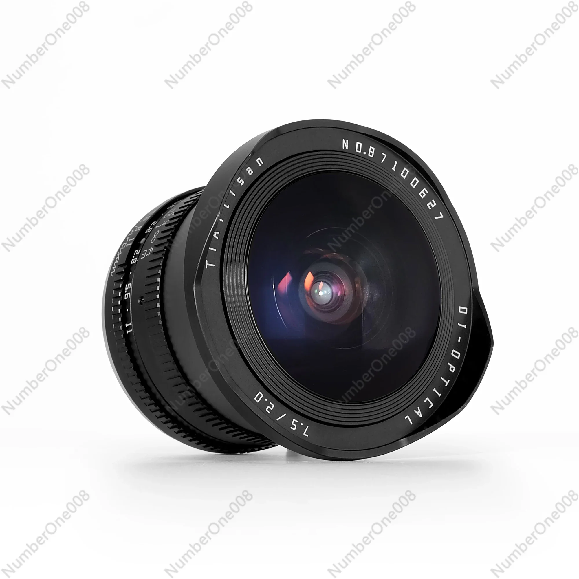 Оптический широкоугольный объектив рыбий глаз Mingjiang 7 5 мм F2 для Sony E Port Panasonic M43 Nikon Z