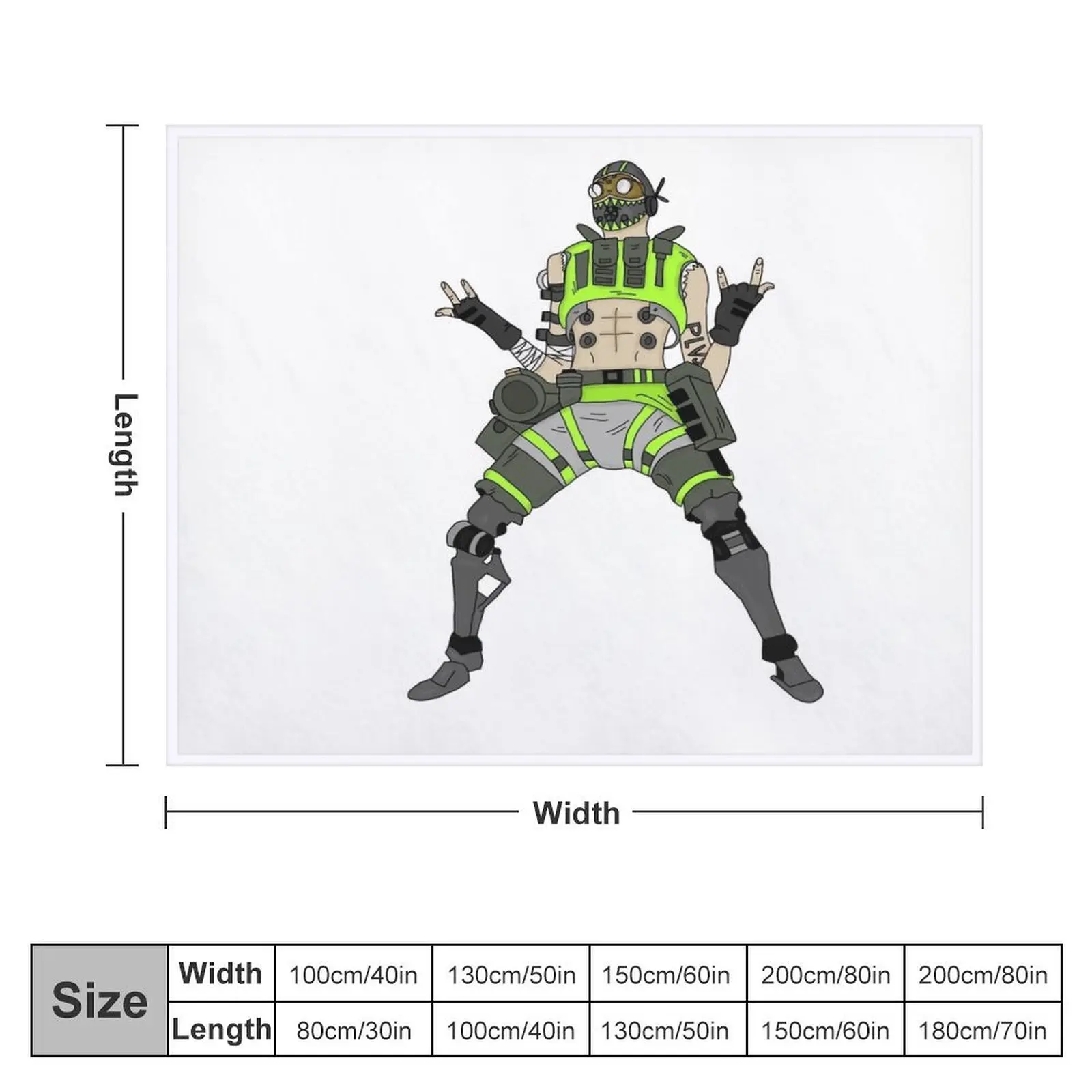 Одеяло Apex Legends Octane одеяла Hairys Retros