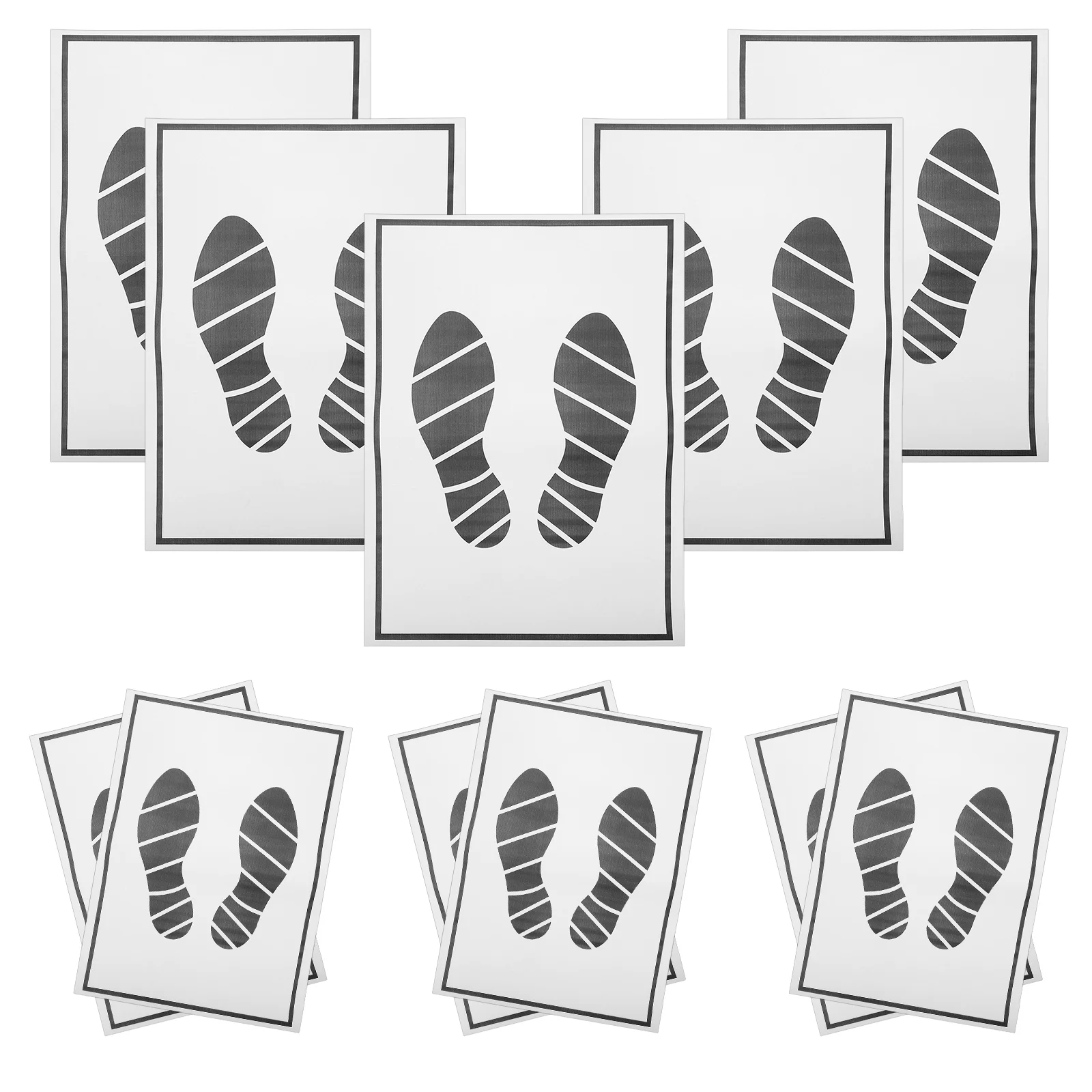 25 шт. одноразовые автомобильные коврики для ног портативные бумажные подушечки