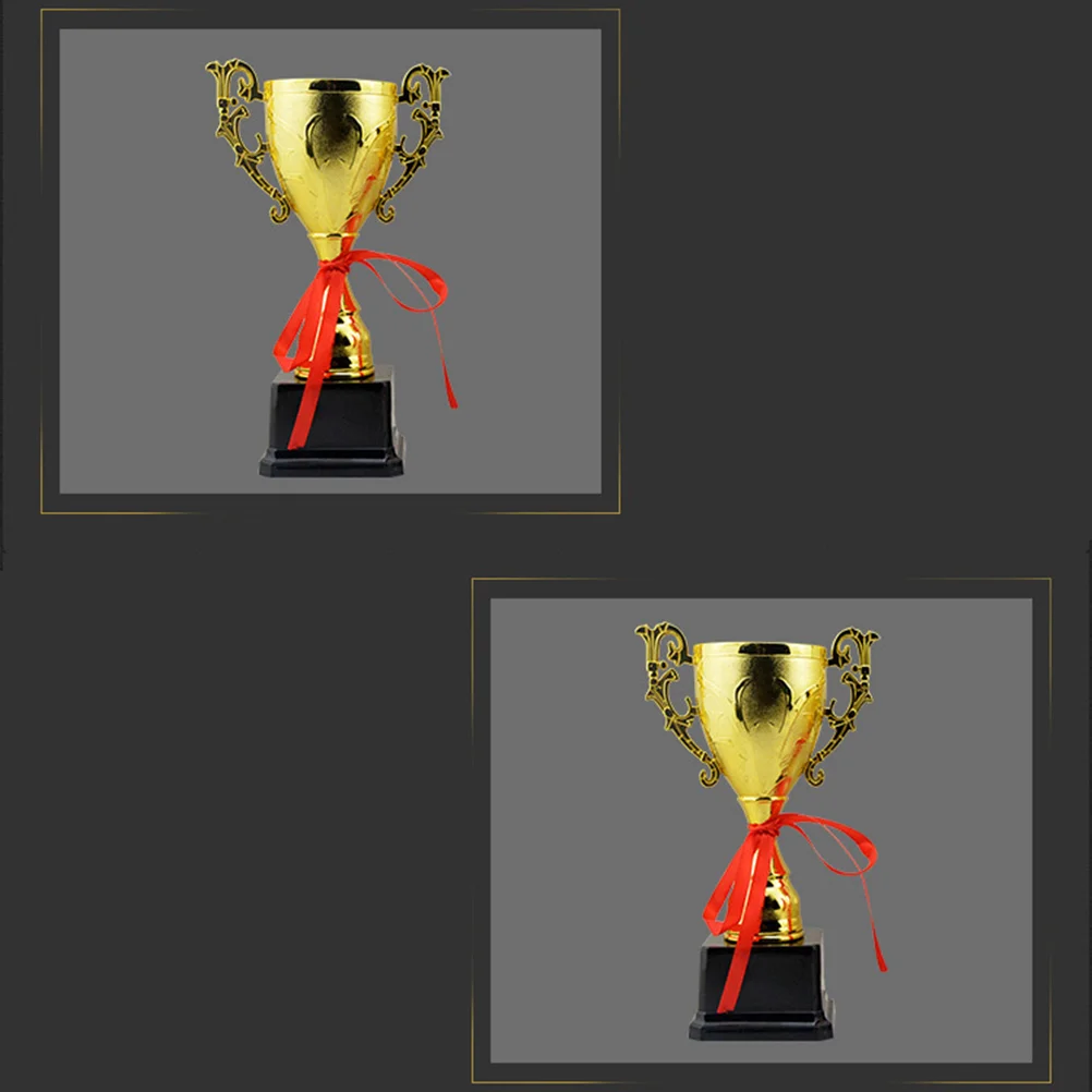 

1PC Golden Creative Basketball Stuff Plastic Reward Prizes Competition Gift Awards Trophy for Ceremony Game Appreciation (215CM)