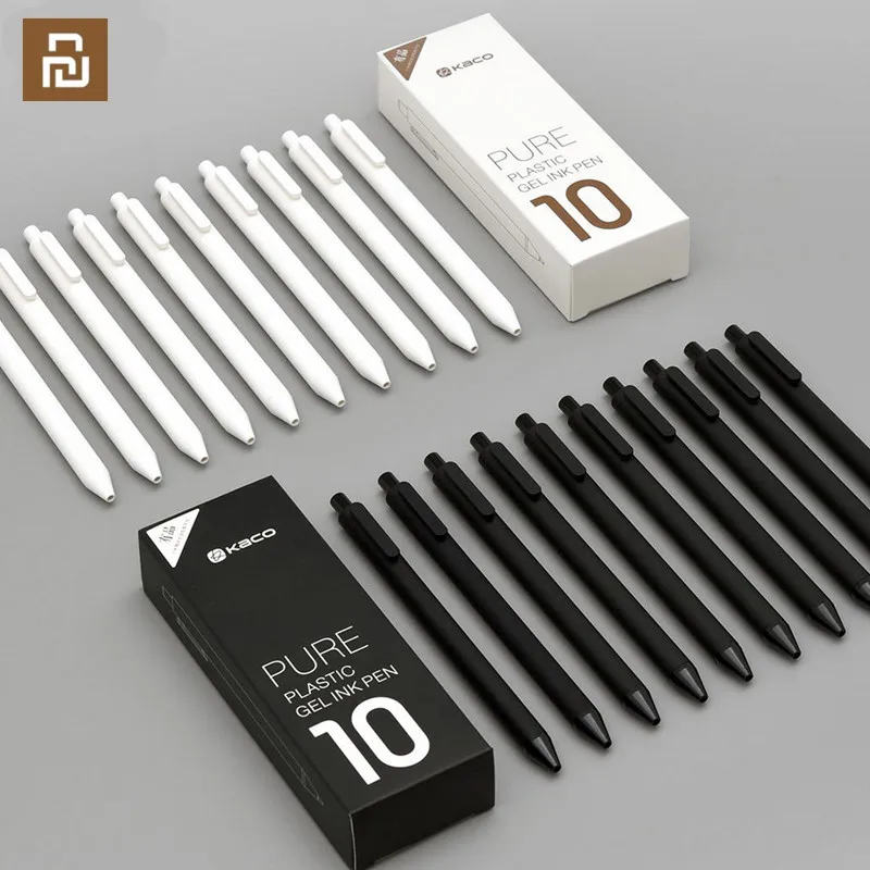 

Оригинальная шариковая ручка Youpin Kaco 0,5 мм MI Kaco, прочная офисная ручка для подписей, 10 шт.