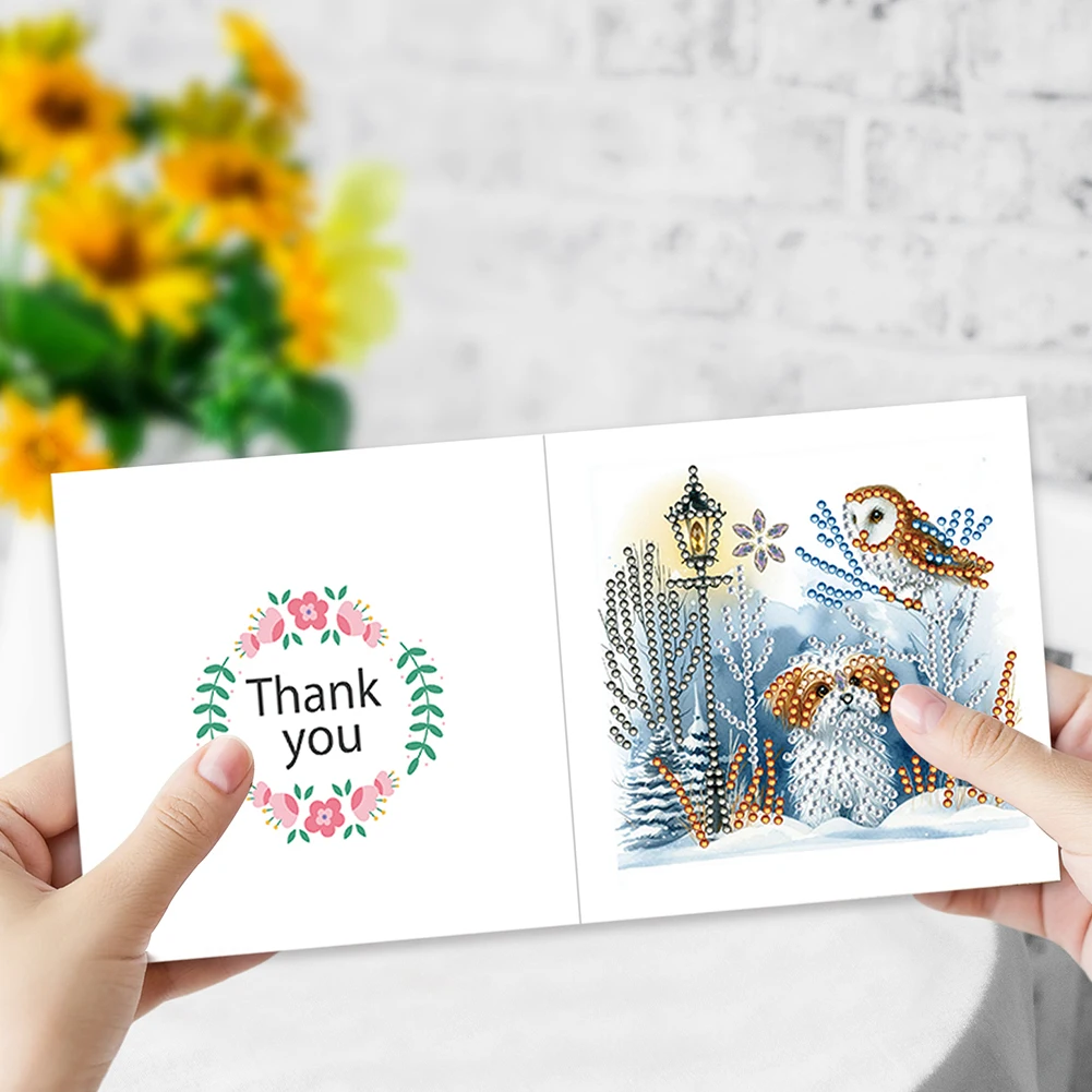 6 шт. Алмазная мозаика в виде цветов