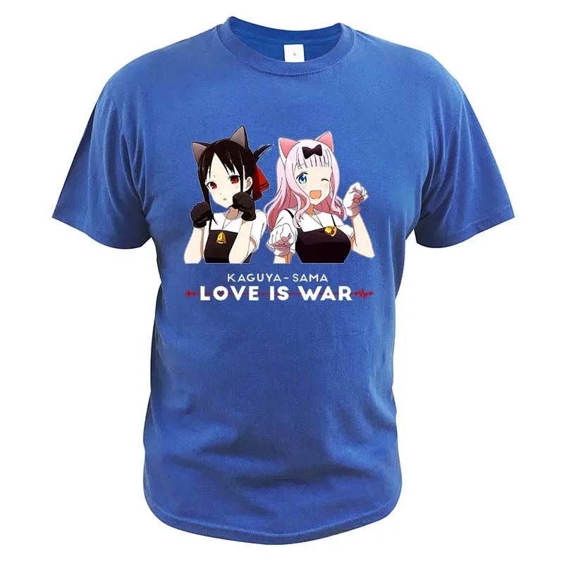Футболка Kaguya Sama с аниме Love Is War японская романтическая комедия серия манга