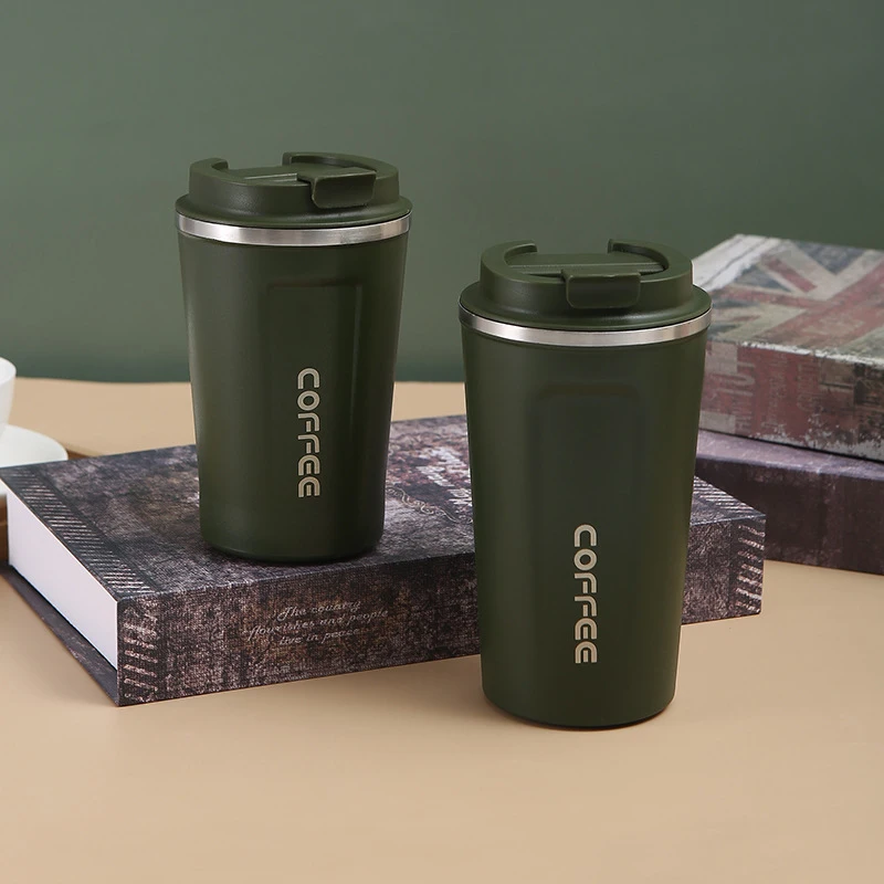 

Stainless Steel Thermal Mug 380/510ML Thermo Bottles For Coffee Insulated Tumbler Leak-Proof Travel Insulated Cup Water Bottles