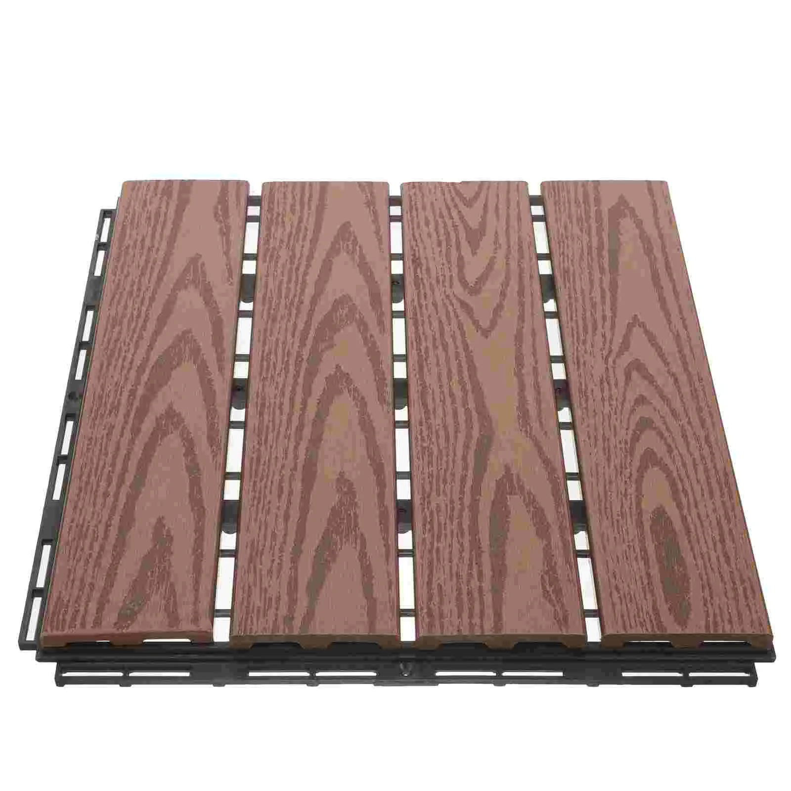 

Patio Floor Tile Balcony Interlocking Tile Outdoor Flooring Tile for Yard Garden Deck