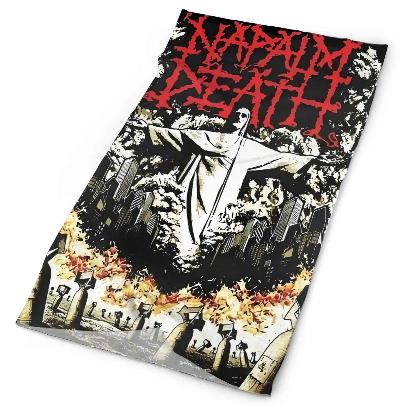 

Мужская бандана Napalm Death из металлического каркаса, маска для лица, обогреватель шеи, мужской шарф для лыж, маски, бандана, мужской шарф, мужск...
