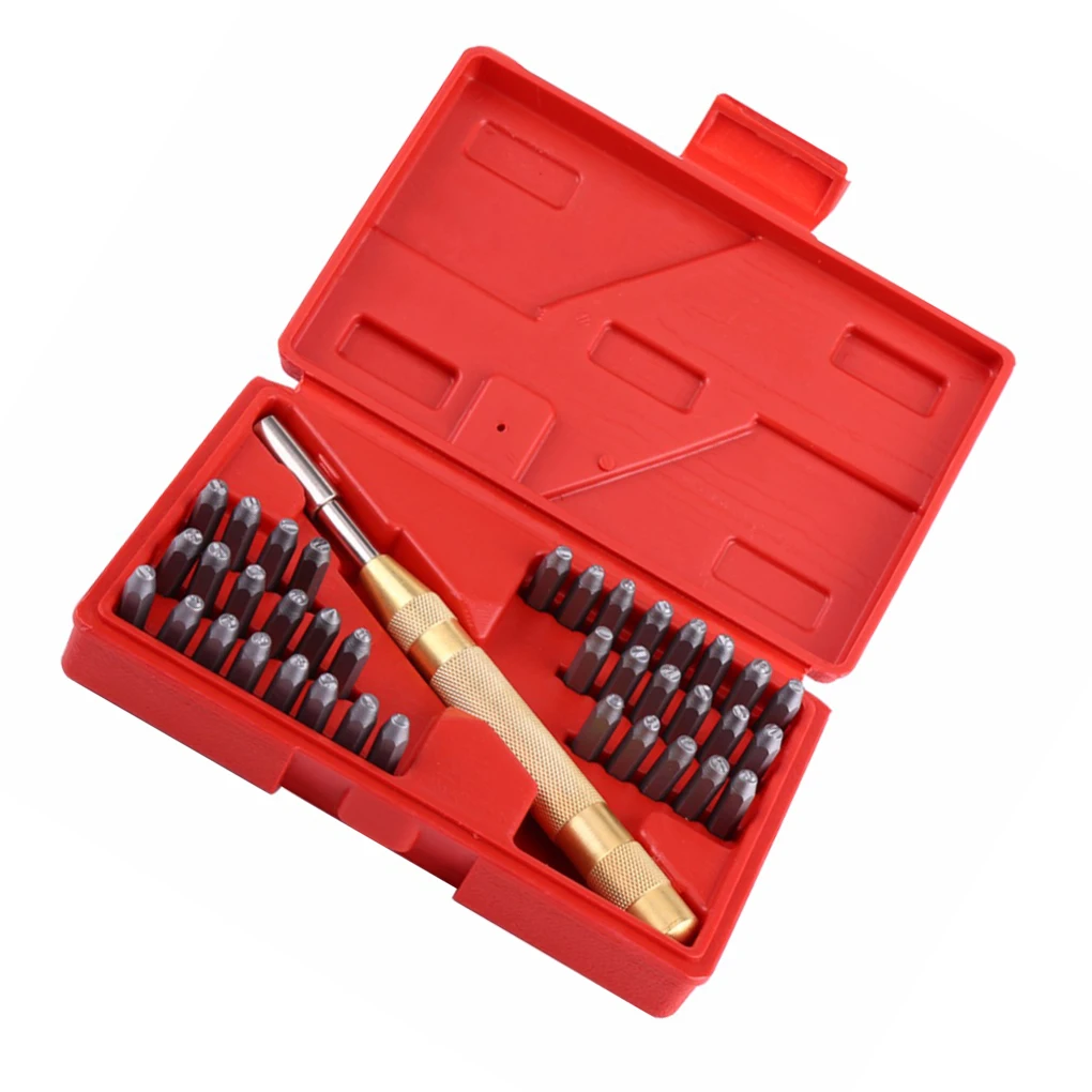 

Износостойкие шлифовальные штампы, нержавеющий металлический штамповочный Дырокол с цифрами, легкие печатные инструменты, аксессуары для ...