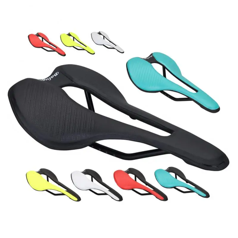 

2022 New Bicycle Saddle Seat Cushion Nylon Fiber Bike Seat Shock Absorption Mountain Bike Saddle Breathable Seat For Bicycle