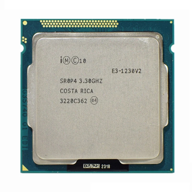 

E3-1230 V2 E3 1230V2 E3 1230 V2 3.3 Ghz Quad-Core CPU Processor 8M 69W LGA 1155 Accessories