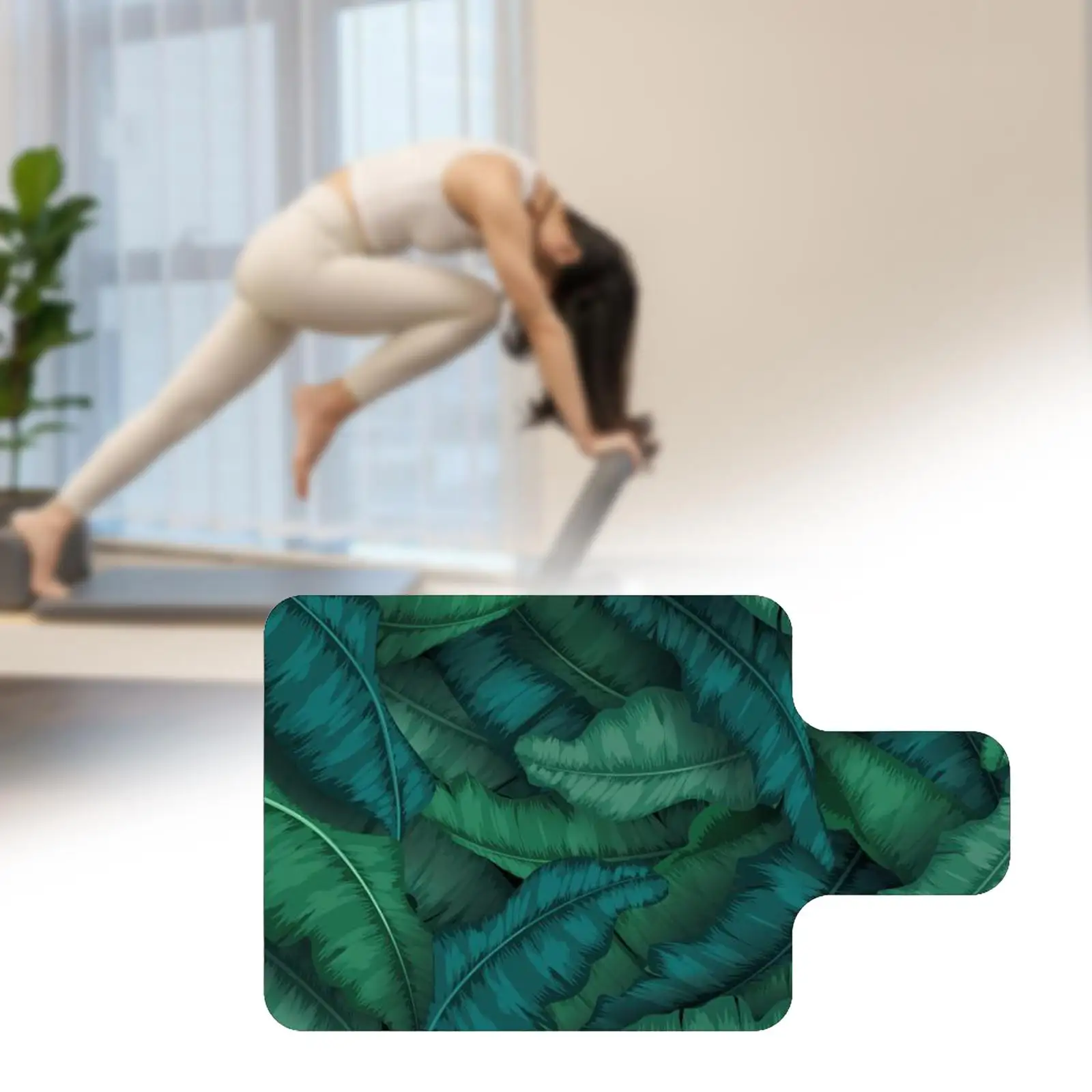 Коврик для пилатеса Reformer 22x38 дюймов домашних аксессуаров спортзала начинающих