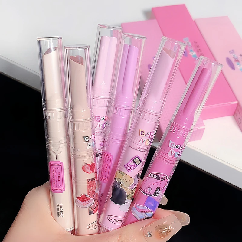 Waterproof Long-lasting Transparent Glass Lip Oil Non-stick Cup Water Light Lip Glaze