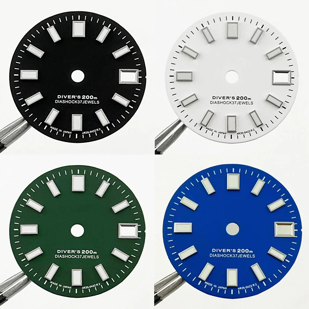 Циферблат NH34 для часов с датой и окошком 28 5 мм