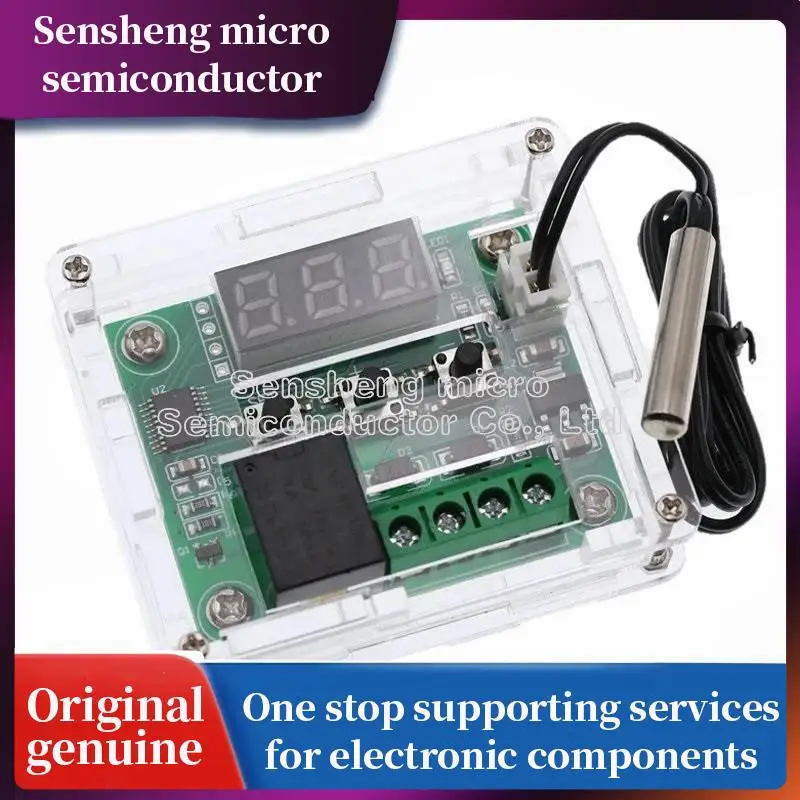 W1209 -50-100C DC 12V цифровой регулятор температуры Термостат Регулятор температуры термостат переключатель пластина W1209 чехол