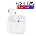 TWS Pro 4 Bluetooth-наушники; Беспроводные наушники; TWS-наушники; Спортивные стереонаушники-вкладыши; Беспроводные наушники; Гарнитура 4 поколения Pro4