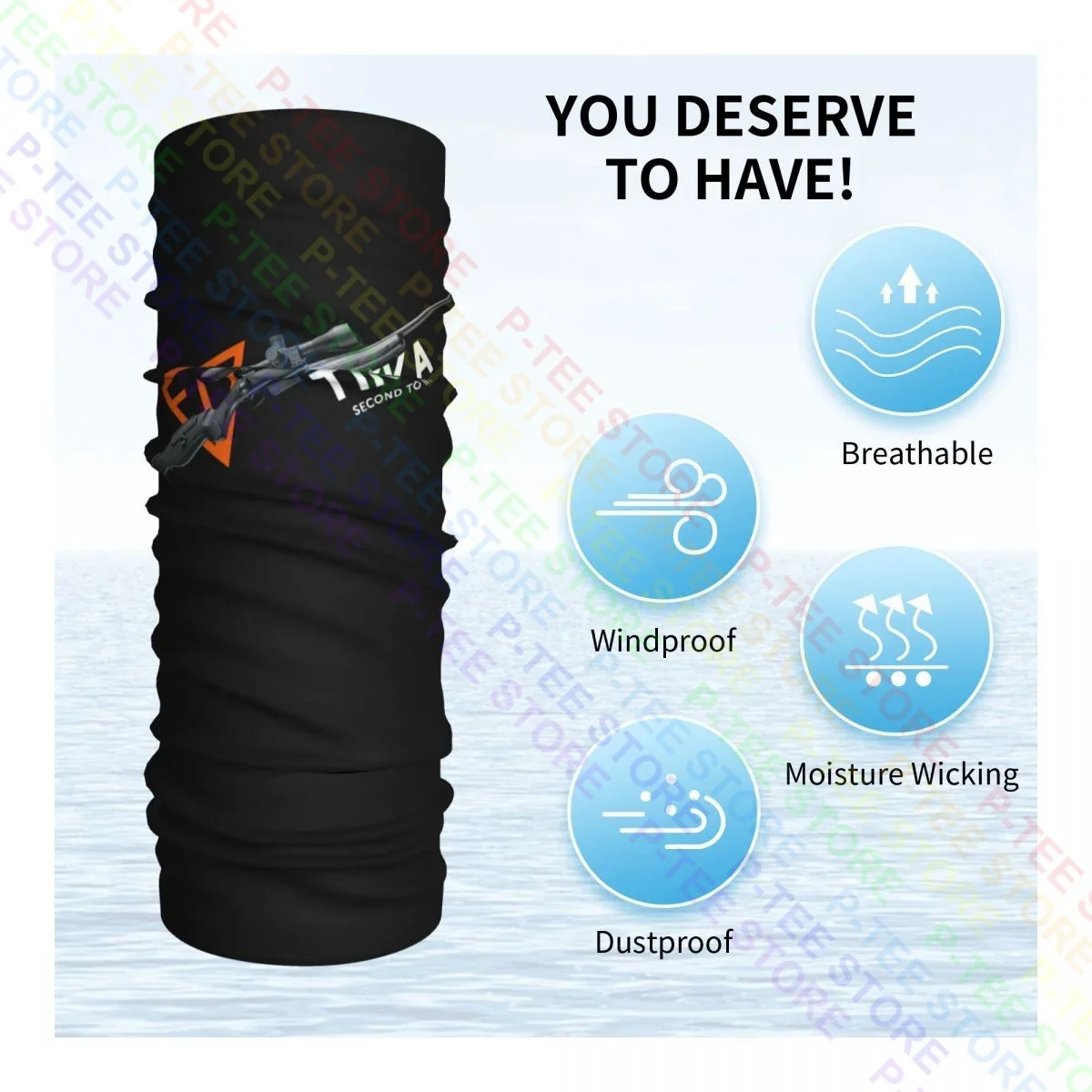 Tikka T3 Logo Mdt Tac21 Systems Снайперская винтовка гетры бандана шарф маска для лица лыжная