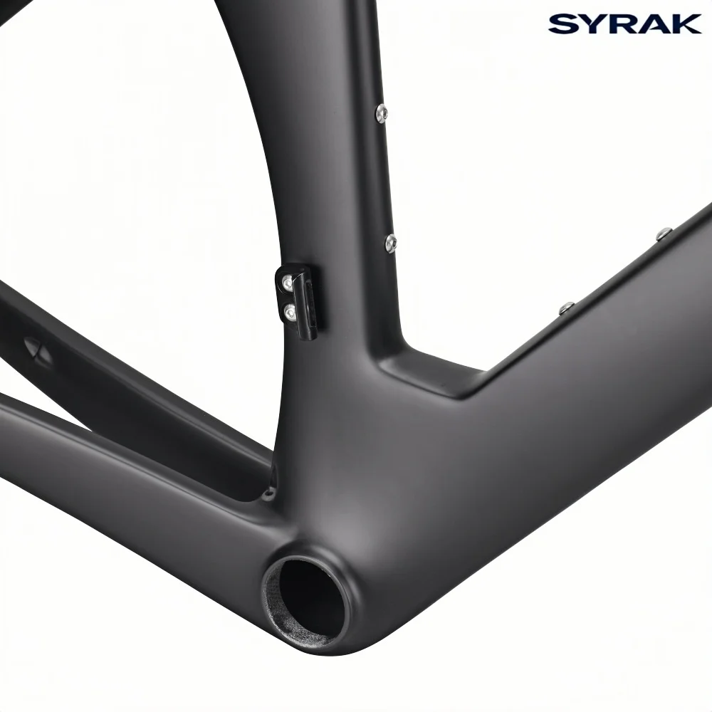 SYRAK 2026 Новый T1100 Carbon TT Frame Велосипед для триатлона BB386 S M L Рама Дисковый тормоз Внутренний трос Time Trial Велосипедная рама (art.: 3920d2fe69e41) - 3920d2fe69e41