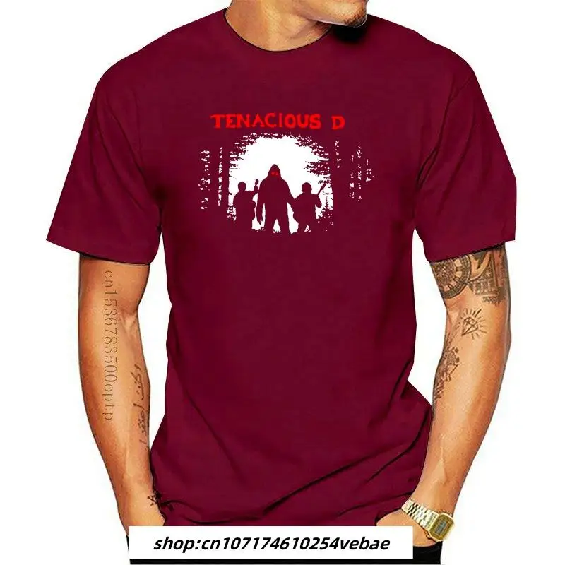 

New funny t shirt men novelty tshirt Tenacious D 2021 Sasquatch T-shirt Cotton O-Neck men t shirt Print Casual Short