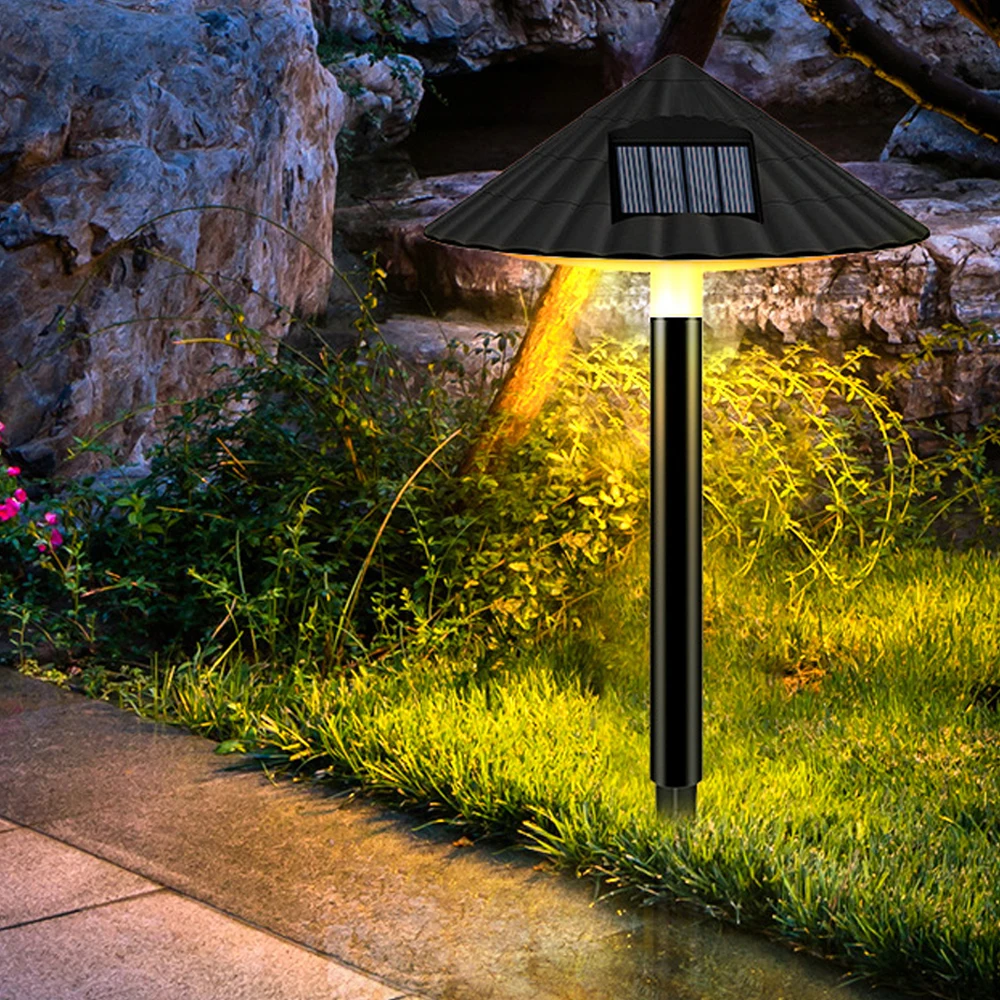 

LED Solar Street Light Outdoor Wall Lamp Mushroom Solar Lights Outdoor Waterproof for Garden Patio Wedding Christmas Decoration