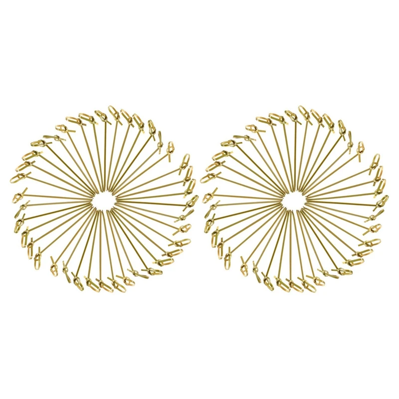 

Cocktail Sticks 600 Pcs Food Japaneses Style Bamboo Knotted Skewers Bamboo Toothpicks with Twisted Ends Party Supplies