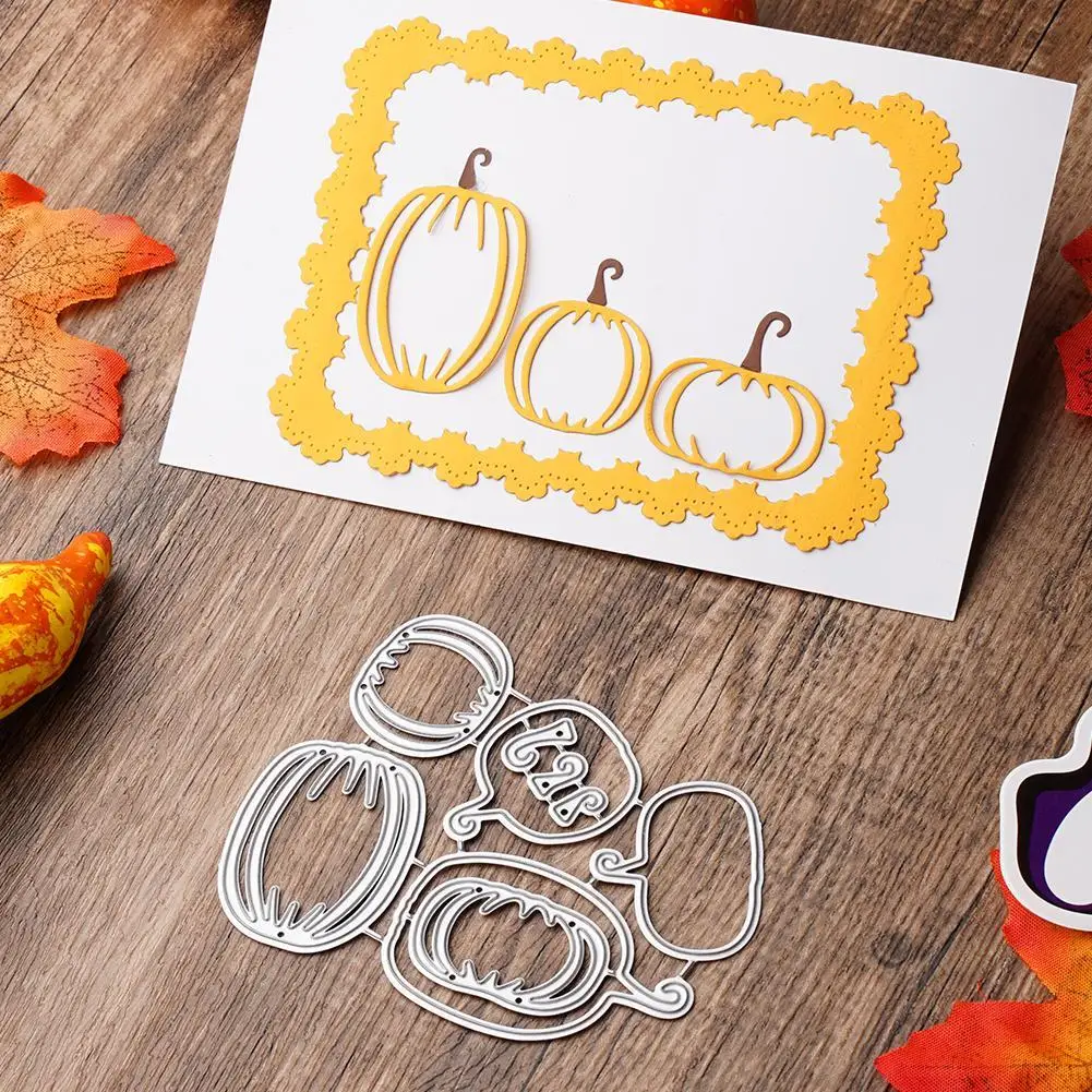 

Halloween Cobweb pumpkin hat bat set frame Metal Cutting Dies Stencils For DIY Decorative Embossing Handcraft Die Template