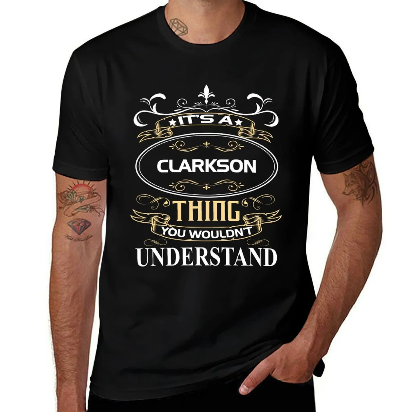 Футболка с именем Clarkson It's A Thing You Wouldn't Understand футболка для мальчика мужская
