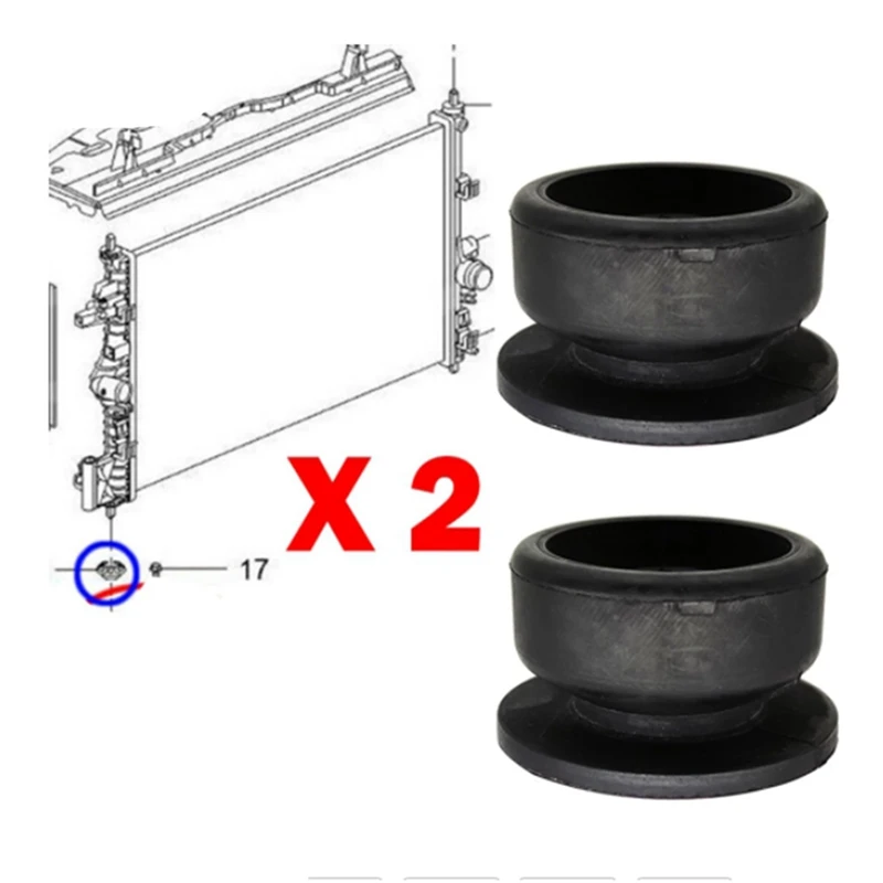 4 пары нижних радиаторов монтажная резиновая втулка для HONDA CRV 1-4 CIVIC EG EH EJ EK EM ACCORD FIT