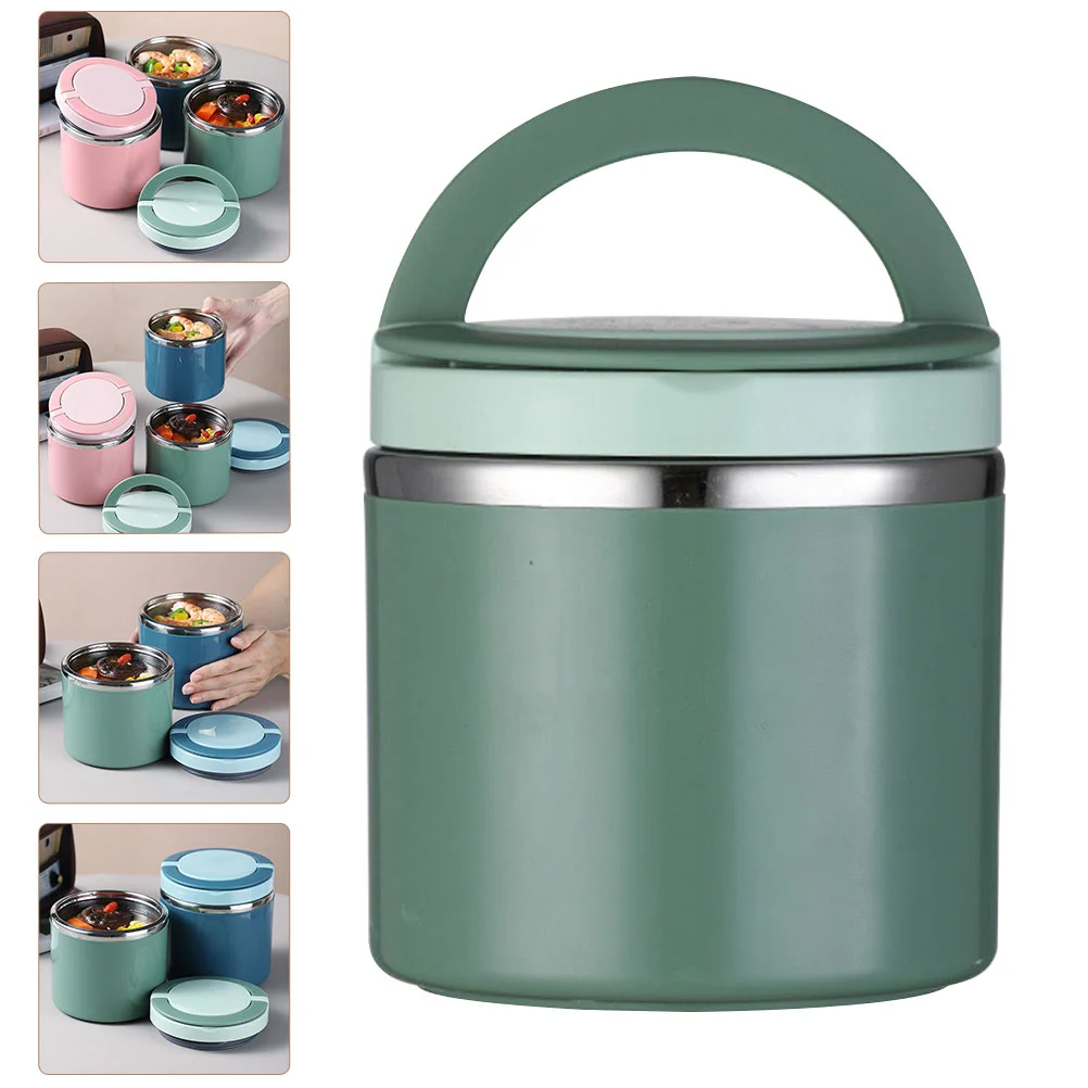 

Container Lunch Insulated Box Hot Containerscup Soup Thermal Breakfast Bowl Insulation Steel Stainless Bowls Bento Jar Portable