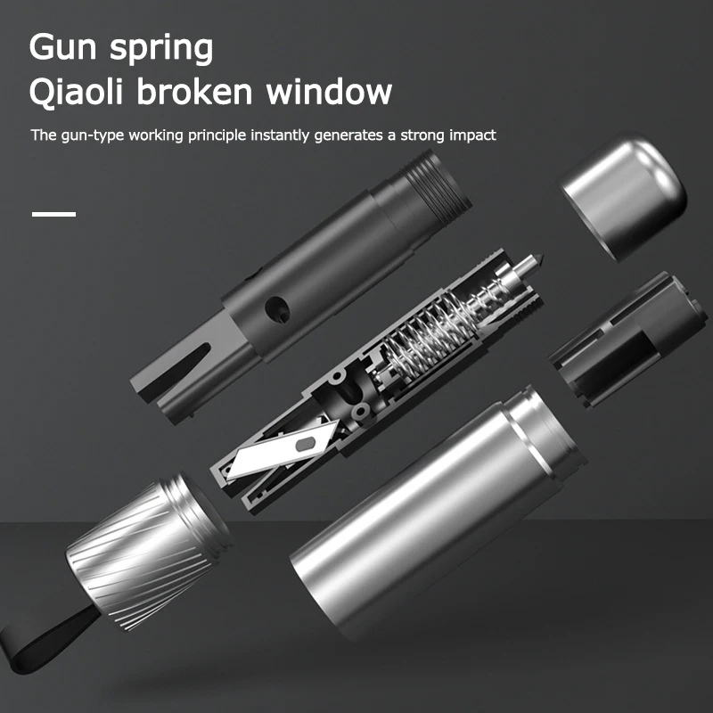 

1pc 3 Colors Car Safety Hammer Auto Emergency Glass Window Breaker Seat Belt Cutter Life-Saving Escape Car Emergency Tool