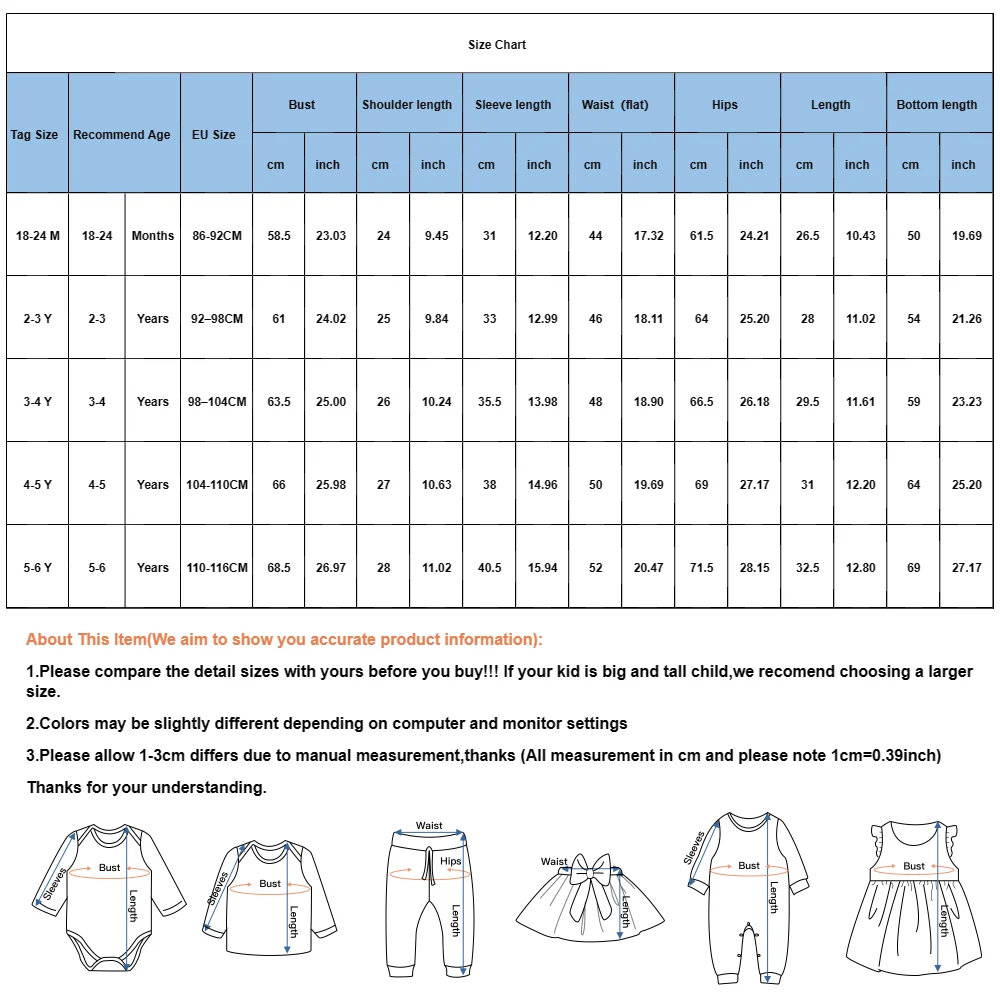 Комплект из двух предметов для девочек 18 мес.-6 лет