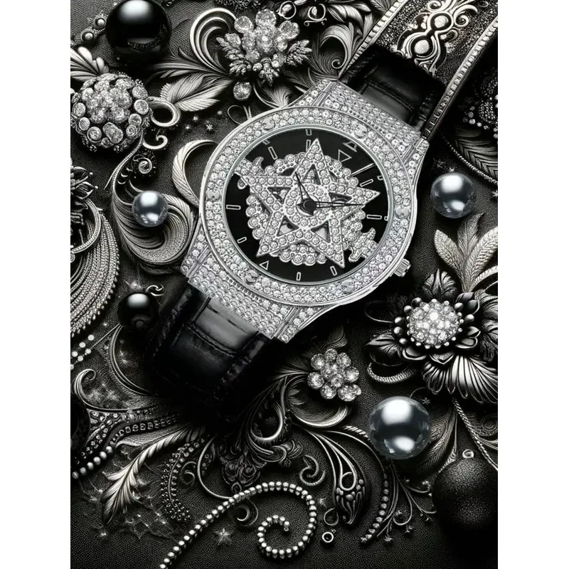 Женские Кварцевые Наручные Часы Ограниченной Серии С Вырезами И Вращающимся