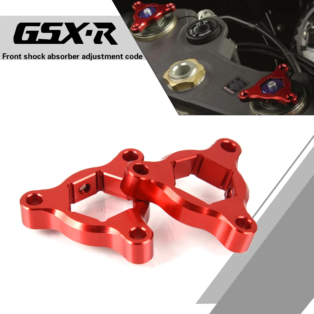 

for Suzuki GSXR 1000 2001-2008 SV1000 2003-2005 BKing 14MM 2PCS Concours Motorcycle CNC Decor Suspension Fork Preload Adjusters