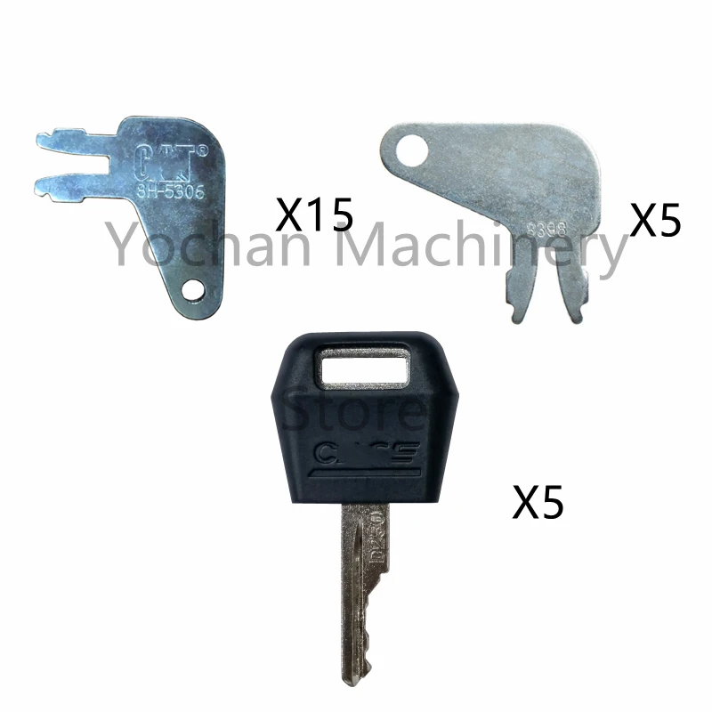 Ключ для гусеничного чехла экскаватора погрузчика (набор из 25) 8H-5306 8398 ключ