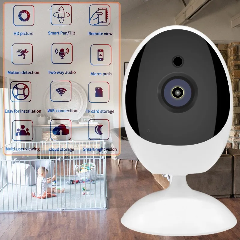

1080P HD Waterproof WiFi IP Camera Automatic Tracking Security Surveillance Camera IP Camera Video Surveillance Security Cam