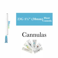 free shipping aesthetics blunt tip iv cannula 25g micro cannula for filler injectable disposable
