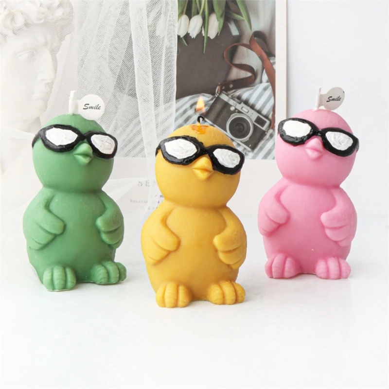 Пасхальные силиконовые формы Anamal для куриных свечей DIY литья из смолы декор