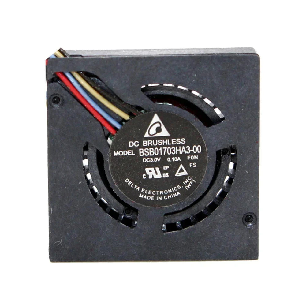 Фото Новый оригинальный вентилятор Delta BSB01703HA3-00, 17 мм, 17x17x3 мм, 1703, DC3.0V 0.10A, маленький вентилятор-воздуходувка для микропроекторов №1