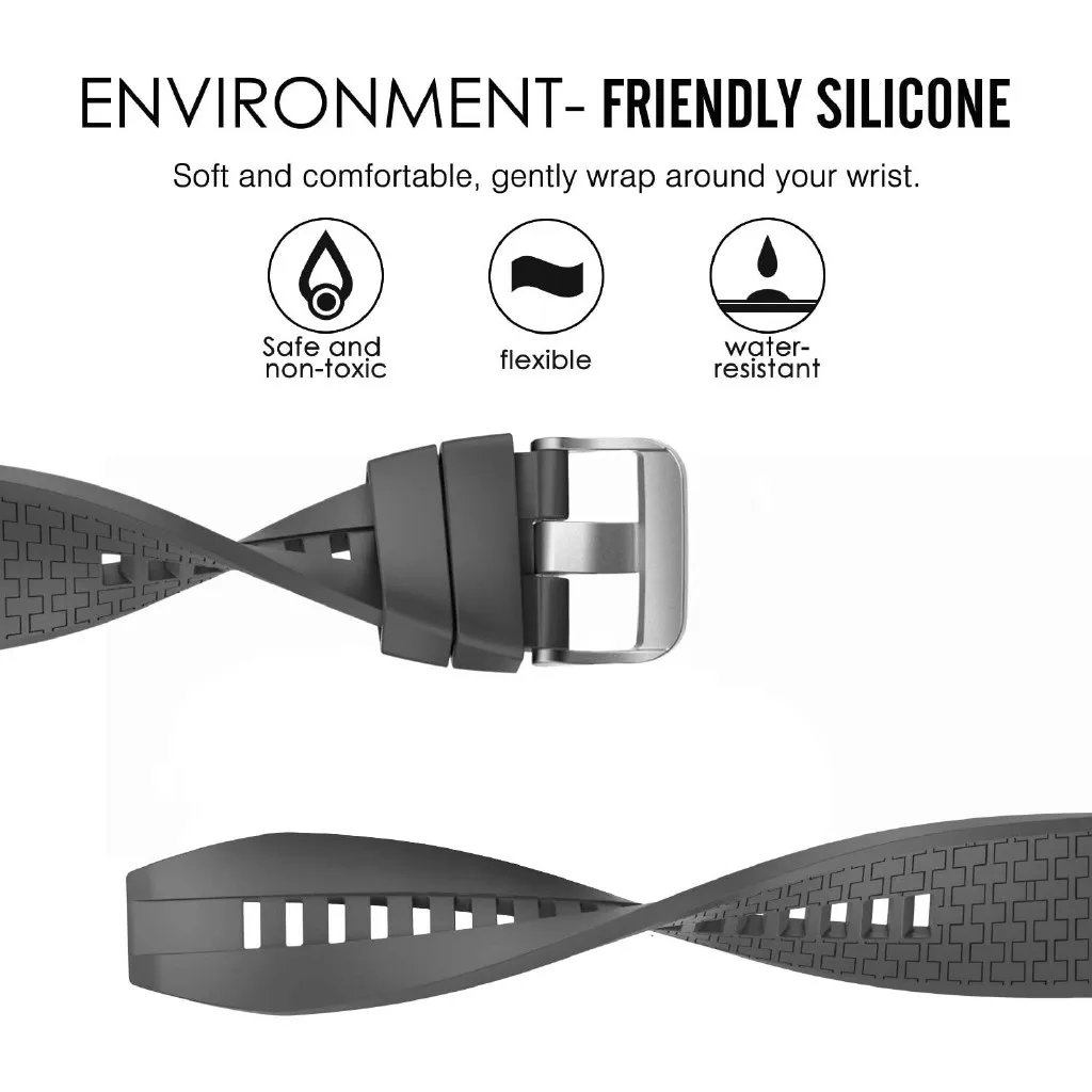 Силиконовый ремешок для Samsung Galaxy Watch Active 2 watch 4 5 6 7 FE Watch5 Pro Watch6 watch4 classic 42 мм 46 40 44 43 47