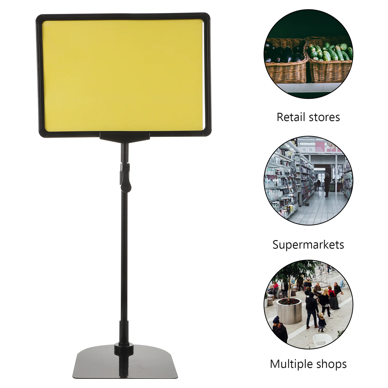 

Food Sign Price Food Signs Advertising Label Rack Supermarket Vegetable Fruit Price Clamp Display Stand