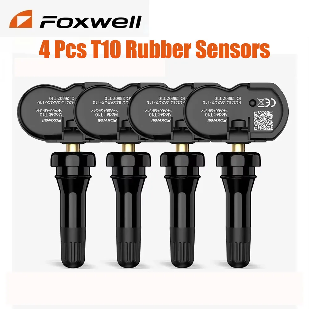 

FOXWELL T10 TPMS датчик давления в шинах 433/315 МГц 2 в 1 универсальная активация программирования системы контроля давления в шинах инструмент для ремонта
