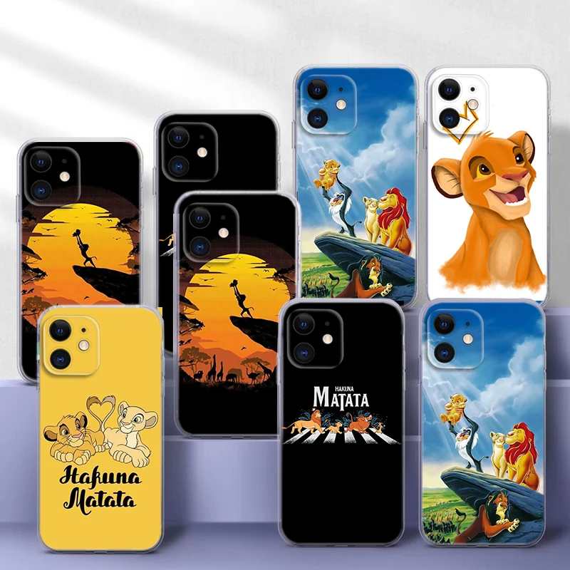 140A Мягкий чехол с рисунком Короля Льва для Moto G4 Plus G41 G5 G50 G51 G5S G6 Play G60 G7 Power G71 G9