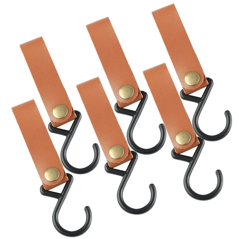 

Outdoor Camping PU Hook Hanger Portable Lantern Cup Hanging Buckle For Self-Driving Travel