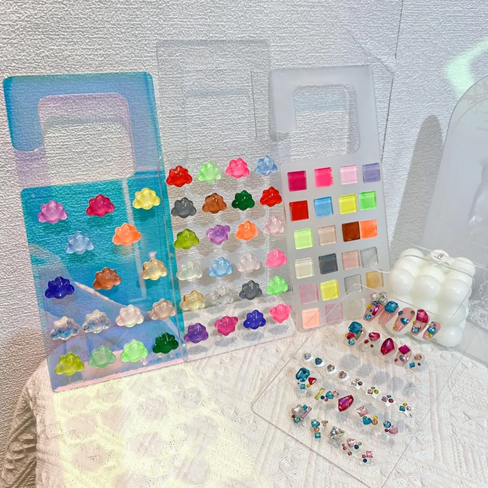

New False Nail Showing Holder Manicure Art Design Sample Display Nail Art Display Board Display Stands Nail Hanger