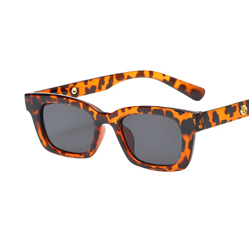 Солнцезащитные очки Модные Винтажные Квадратные женские брендовые Ретро