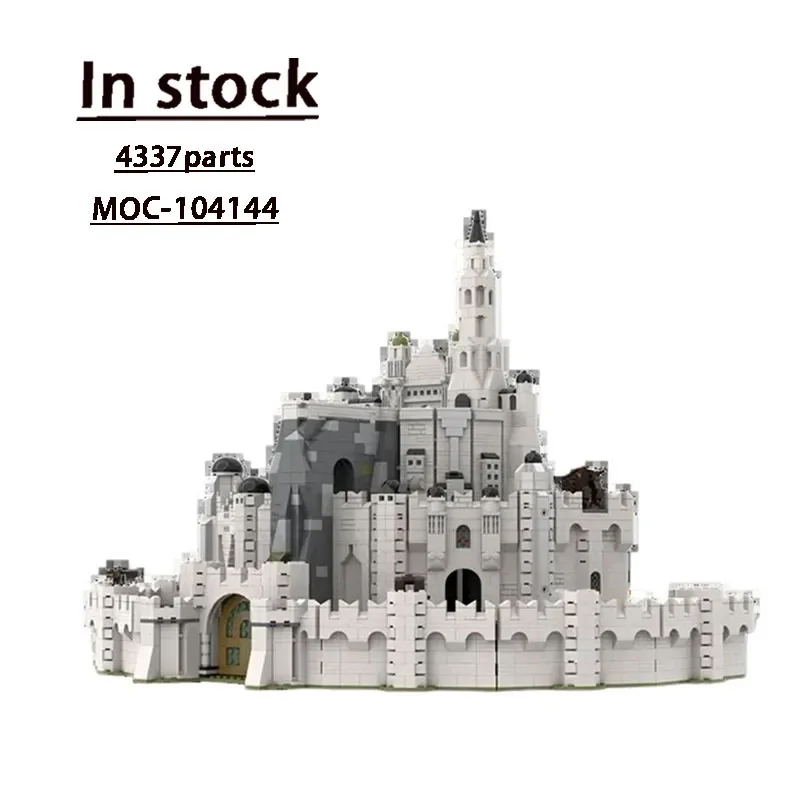 MOC-104144 классическая модель строительного блока Защита замка • 4337 деталей детский
