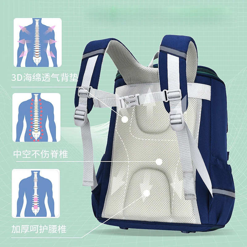 Children's School Backpacks For Girls Boys Large Capacity Primary Kids School Bag Orthopedic Students Backpacks Mochila Infantil