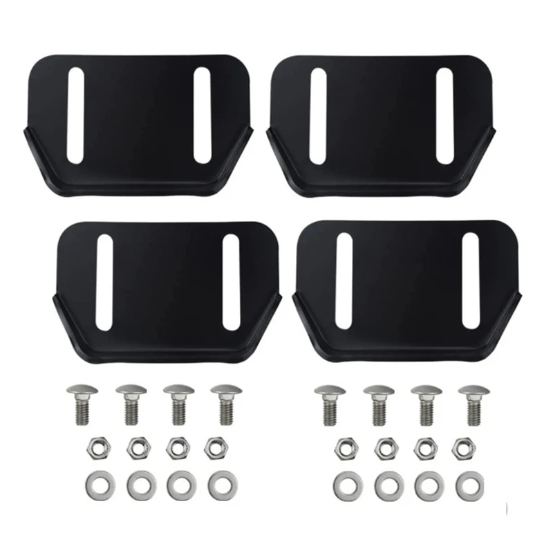 

4 Pack 784-5580 784-5580-0637 Skid Shoe Set For Cub Cadet MTD Troy Bilt Storm Snow Boss 524 826 Snowthrower Snowblower