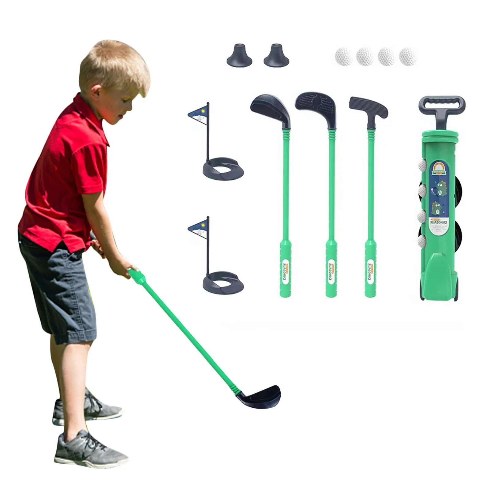 

Kids Golf Sets Portable Toddler Outdoor Golf Toy Set Safe And Durable Kids Toys Golf Set For Toddlers Boys Girls