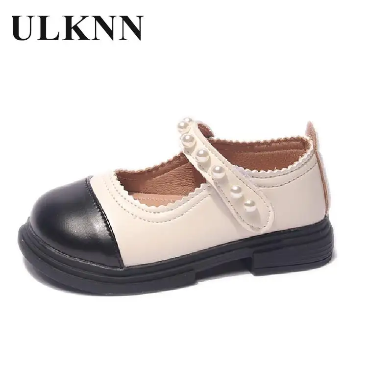 

Yellow Shoes For Girls Fall 2022 New Kid's Princess Beading Flats Matching Antiskid Single Shoes For Girls Toddler Black Shoe