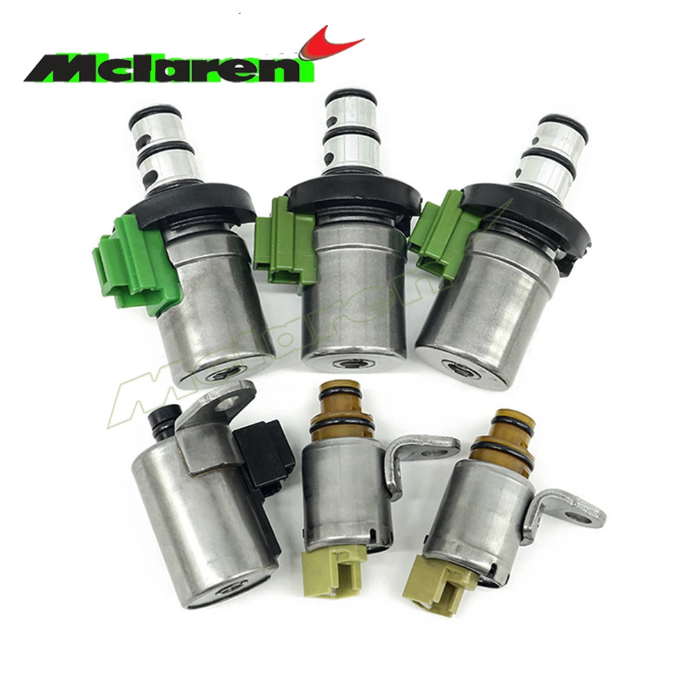 6 шт. соленоид автоматической коробки передач EPC PWM 4F27E для Ford Focus Mazda 2 3 5 CX-7 48420KR D46950