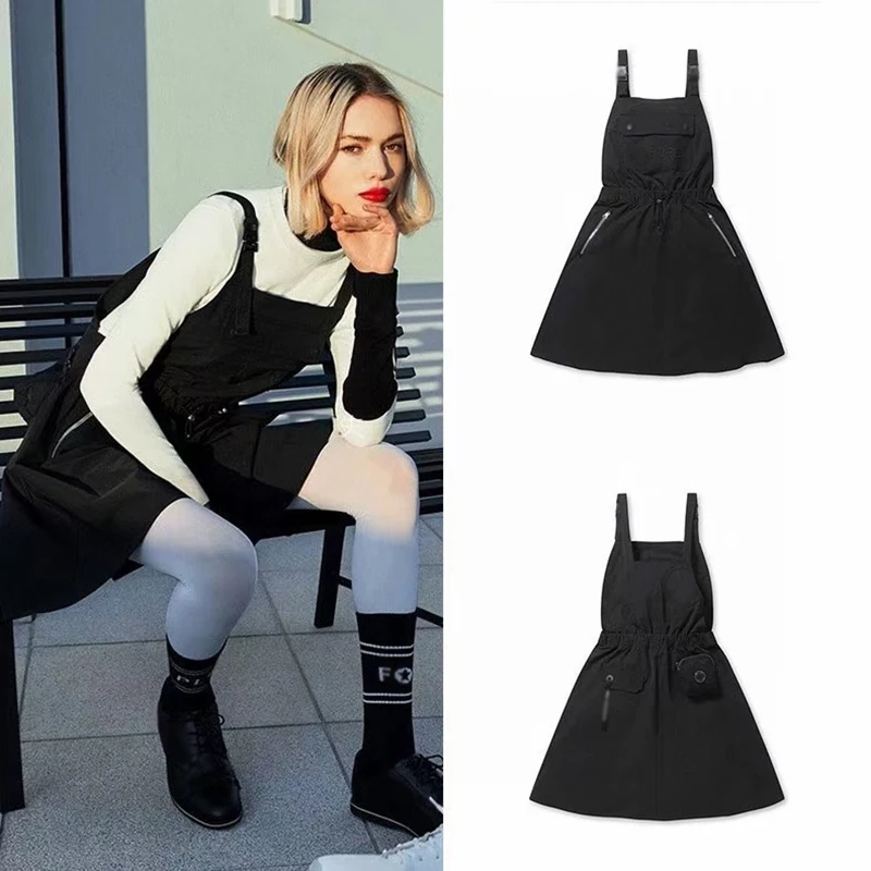 

23 New Golf Clothing Summer Women's Slim-fit Anti-slip Pull-back Dress with Safety Pants